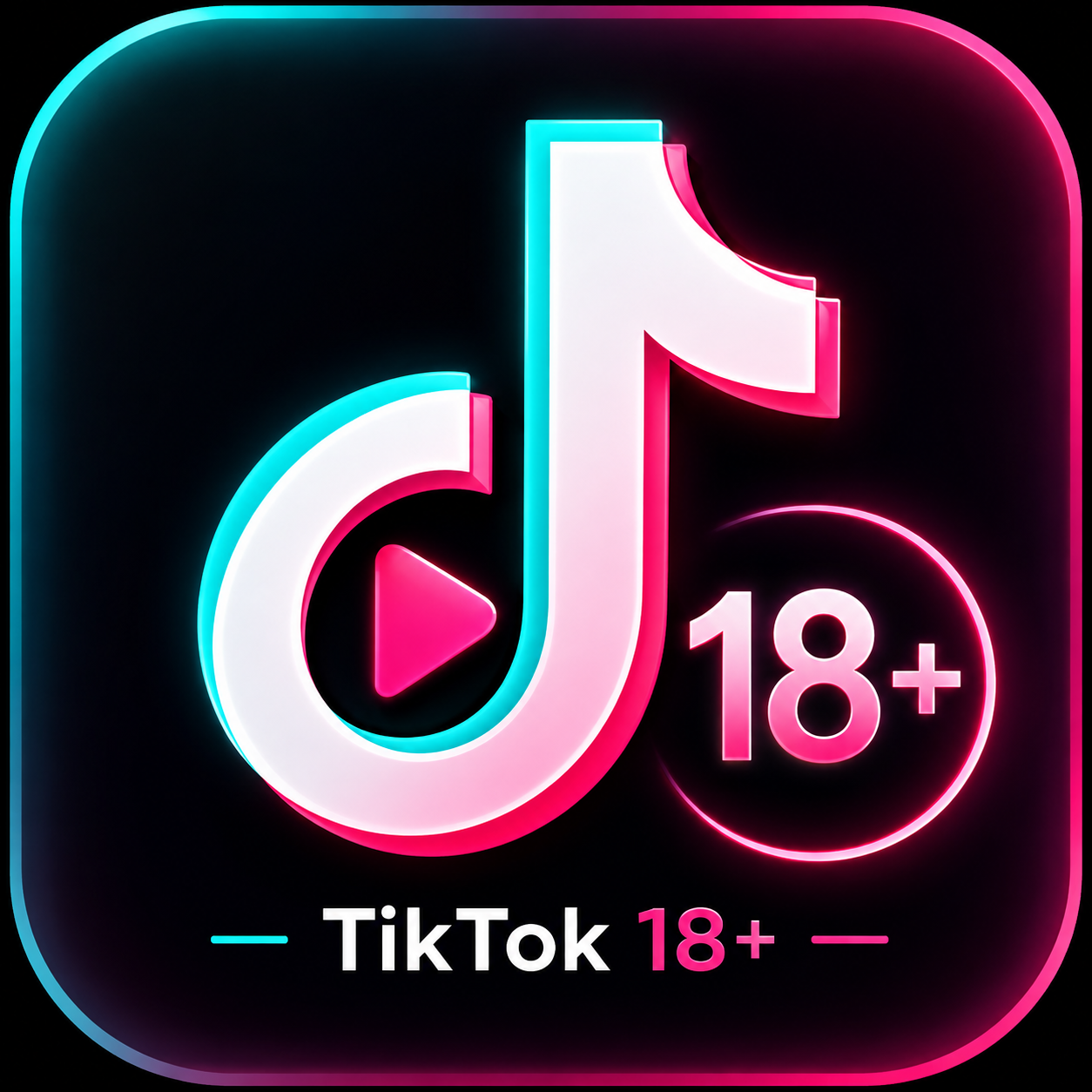 TikTok 18+ icon